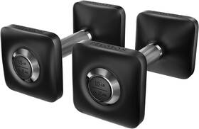 Peloton St01-d005 Dumbbells Ergonomically Designed Pair Of Cast Iron 5 Lbs Black