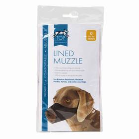 Tp6391 Pet Edge Tp Lined Nylon Muzzle 4.5in Snout Sz