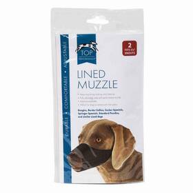 Tp639113 Pet Edge Tp Lined Nylon Muzzle 5.5in Snout Sz 2 Tp639113 Pet Edge Tp Lined Nylon Muzzle 5.5in Snout Sz 2