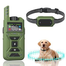 Pn-f900g-g1-fba Petnovate Wireless Dog Fence And Training Collar Waterproof Electric System Green Pn-f900g-g1-fba Petnovate Wireless Dog Fence And Training Collar Waterproof Electric System Green