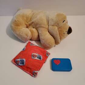 31634 Pets Know Best Huggiepup Cuddly Puppy Behavioral Aid Heartbeat Device And Heating Pack-golden Dog 31634 Pets Know Best Huggiepup Cuddly Puppy Behavioral Aid Heartbeat Device And Heating Pack-golden Dog
