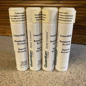 Petsafe 729849106574 4x Guardian By Spray Control Lemon Refill 3 Oz 4 Refills