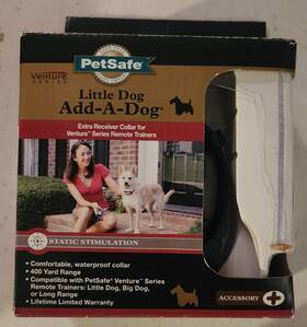 Ptd00-11951 Petsafe 729849119512 Add-a-dog Little Dog Extra Collar Venture Series New