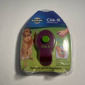 Mf414-902-3 Petsafe Clik-r Training Tool Teach Your Dog Cat Horse Tricks Clicker