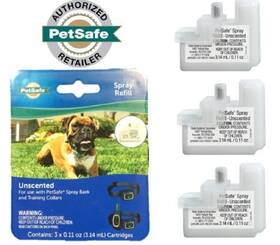 Petsafe Pac00-16646 Spray Refill - Unscented 3-pack