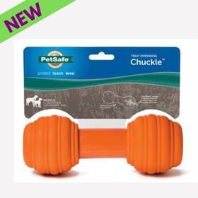 Pty00-15953 Petsafe Sportsmen Chuckle Toy Durable Safe Chew Interactive Dog Training Tool