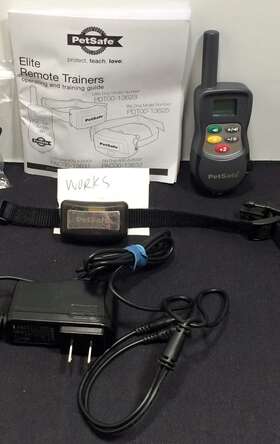 Rfa-474 Petsafe 2 Used Little Dog Elite Remote Trainer Collar Rfa-474 Petsafe 2 Used Little Dog Elite Remote Trainer Collar