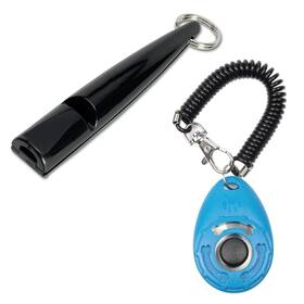 Petspy 850021128005 Dog Training Whistle And Clicker With Wrist Strap For Recall Bark Contro