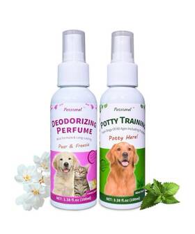 Petstoral 21520 Potty Training And Deodorizing Perfume Spray - Dog 3.38 Oz
