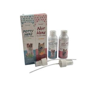 Petstoral 2170281743 Dog Not Here And Potty Training Spray Kit Puppy 3.38 Fl.oz Essent