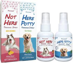 Petstoral 721702817429 Dog Not Here And Potty Training Spray Kit Puppy Essentials 1.69 Oz