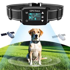 Xw-t19 Petydoot Gps Wireless Dog Fence Collar Electric System For Most Dogs With 3