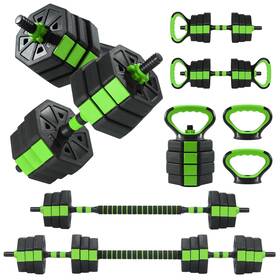 Cxf6ki2opidt869ww2d6 Pioneerworks 0-l72 Adjustable Dumbbells 44/66/88lbs Free Weight 88 Lbs Standard Black Green