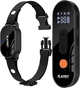 Playpet 850062627796 Dog Shock Collar With Remote Control 2000ft Rechargeable Training Playpet 850062627796 Dog Shock Collar With Remote Control 2000ft Rechargeable Training