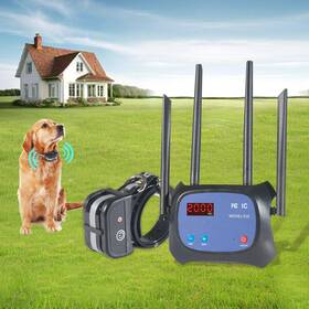 Plkm 02-gp-s10-p-1c Wireless Dog Fence Pet Electric Containment System Adjustable Control R