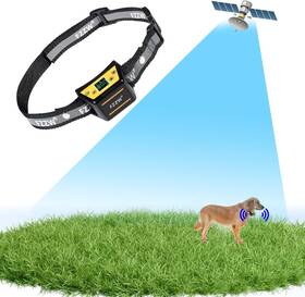 Plkm 03fx-01-gp-k-88-1c Dog Wireless Fence Gps Pet Electric Containment System Black