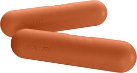 Polyfit 850054462077 Dumbbell Weight Bars For Women - Set Of 2 3.3 Lb 6.5 Pair Rust
