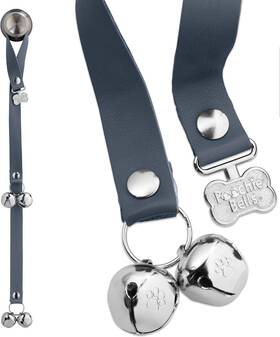 Poochiebells 445013663652 Lux Leather Usa Handcrafted Dog Doorbell Trusted By Pros And Pet Owners For 15 Y Poochiebells 445013663652 Lux Leather Usa Handcrafted Dog Doorbell Trusted By Pros And Pet Owners For 15 Y
