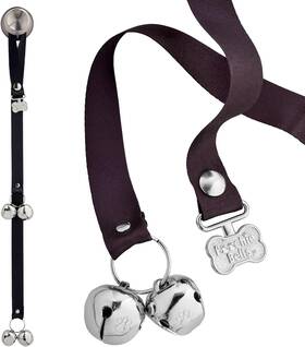 Poochiebells 445032790773 Handcrafted Dog Doorbell For Potty Training Easy And Quick Doggie-safe Usa-made