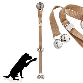 Poochiebells 644042854742 Premium Webbing Potty Training Dog Doorbells Simple And Effective Puppy Hous