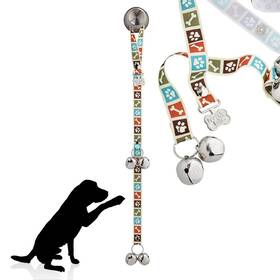Poochiebells 687398363049 Handcrafted Dog Doorbell For Potty Training Easy And Quick Doggie-safe Usa-m