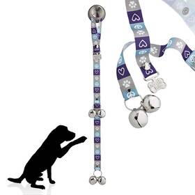 Poochiebells 687398363056 Handcrafted Dog Doorbell For Potty Training Easy And Quick Doggie-safe Usa-m