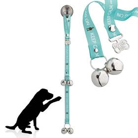 Poochiebells 727908946796 Handcrafted Dog Doorbell For Potty Training Easy And Quick Doggie-safe Usa-m