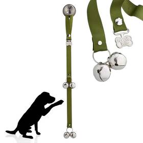 Poochiebells 783583982368 Original Handcrafted Potty Training Dog Doorbell Excellence In Craftsmanshi
