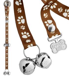Poochiebells 850071365054 Dog Doorbell Potty Training Bells Safe Usa-made With Perfect Sound