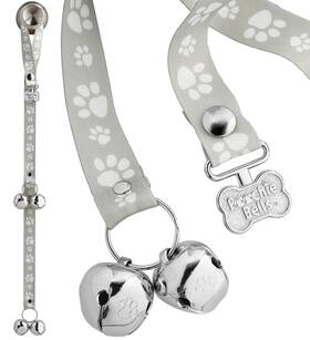 Poochiebells 850071365092 Dog Doorbell Potty Training Bells Safe Usa-made With Perfect Sound Poochiebells 850071365092 Dog Doorbell Potty Training Bells Safe Usa-made With Perfect Sound