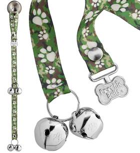 Poochiebells 850071365139 Dog Doorbell Potty Training Bells Safe Usa-made With Perfect Sound