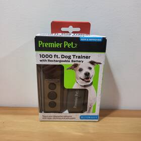 Gdtoo-17994 Premier Pet 1000 Ft Dog Trainer With Rechargeable Battery New Improved 8lb 6mo Gdtoo-17994 Premier Pet 1000 Ft Dog Trainer With Rechargeable Battery New Improved 8lb 6mo
