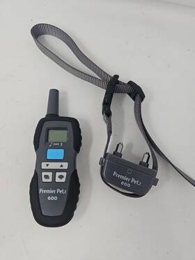 Gdt00-16645 Premier Pet Products 600 Yard Remote Controlled Dog Trainer Gray. No Power Adapter