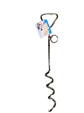 Prestige P250500099 18in Spiral Stake Canine Free Shipping Dog Tie Out