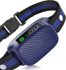 Prtrflc Pb12 Dog Bark Collar For Large Medium Dogs Automatic Barking With 3 Train Inch