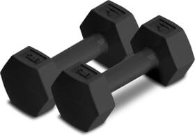Rbx 812350225350 Vinyl Coated Hand Weight Dumbbell Set - Hex Shaped Roll Free For Black Rbx 812350225350 Vinyl Coated Hand Weight Dumbbell Set - Hex Shaped Roll Free For Black