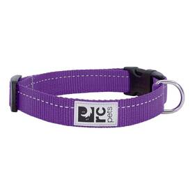 Rc Pet Products 73803010 3/4 Inch Primary Collection Adjustable Dog Collar Small Purple