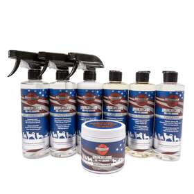 Renegade Products 703205861208 American Canine Dog And Pet Grooming 7pc-kit Shampoo Remover Anti-chew Made In Usa