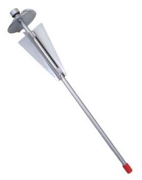 Retriever 89007 Ast20 Dog Tie Out Stake With Fins For Hard Ground 20 Inch Up To 150 Lb