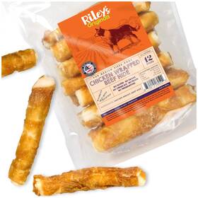 Rileys 850013260522 Chicken Wrapped Beef Sticks - Made With Usa Sourced Dehydrated Chicke