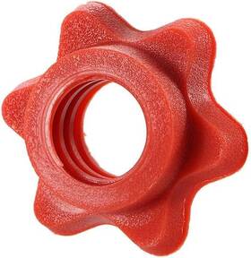 Rosojodg 792483690990 Red Fixed Dumbbell Dumbell Nut Anti-slip Weight Lifting Accessories