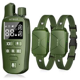 Xgq-02-nc S-etovus Dog Shock Collar For 2 Dogs 4500ft Training Rechargeable Electric Xgq-02-nc S-etovus Dog Shock Collar For 2 Dogs 4500ft Training Rechargeable Electric
