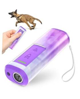 Y00005-1 Saigain Dog Bark Deterrent Devices With 23ft Range Ultrasonic Control For Purple