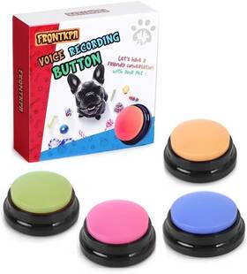 Shi Bang Yuan Svy213 4 Color Voice Recording Button Dog Buttons For Communication Pet Training