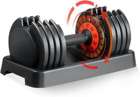 55lbs-prime-1pc Skok 758226602965 25/55 Lbs Pair Or Single Adjustable Dumbbells Set 55lbs-prime-1pc Skok 758226602965 25/55 Lbs Pair Or Single Adjustable Dumbbells Set