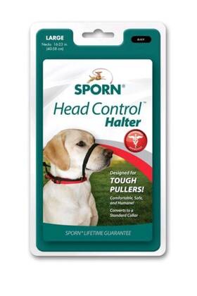 Sporn 708443102113 Head Control Halter Tough Pulling Dog Collar Training - Large