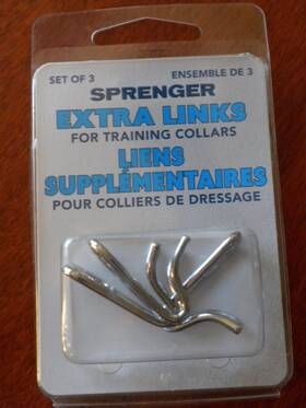 G2200 Sprenger 076484514203 Herm Extra Links For Training Collar 3 2.25mm Chrome
