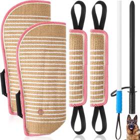 Sunnymove Jih-sunnymove-0327 Professional Dog Bite Training Set With Sleeve Arm Whip Agitation St