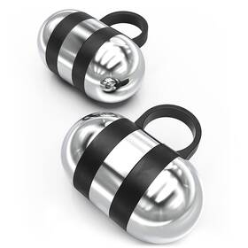 Synergee 810032235451 2lb Set Cardio Hand Weights. Stainless Steel Chrome Synergee 810032235451 2lb Set Cardio Hand Weights. Stainless Steel Chrome