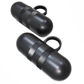 Synergee 850077515002 Black 4lb Set Cardio Hand Weights. Stainless - 4lbs Synergee 850077515002 Black 4lb Set Cardio Hand Weights. Stainless - 4lbs